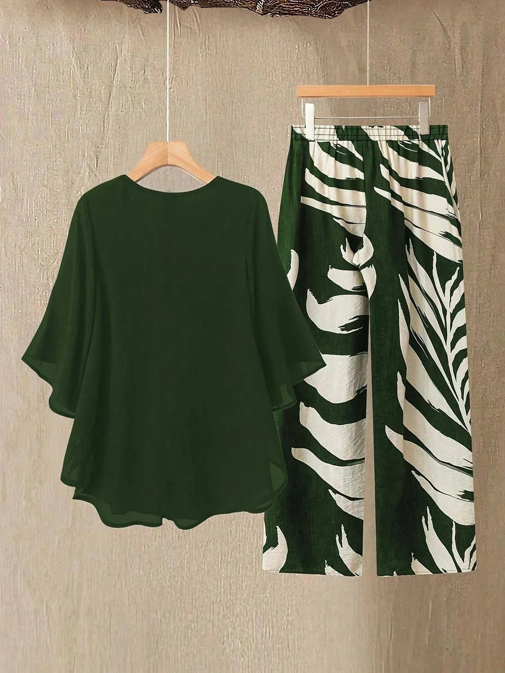 Chill Mode Co-Ord Set Half Sleeve T-shirt & Straight Leg Pant