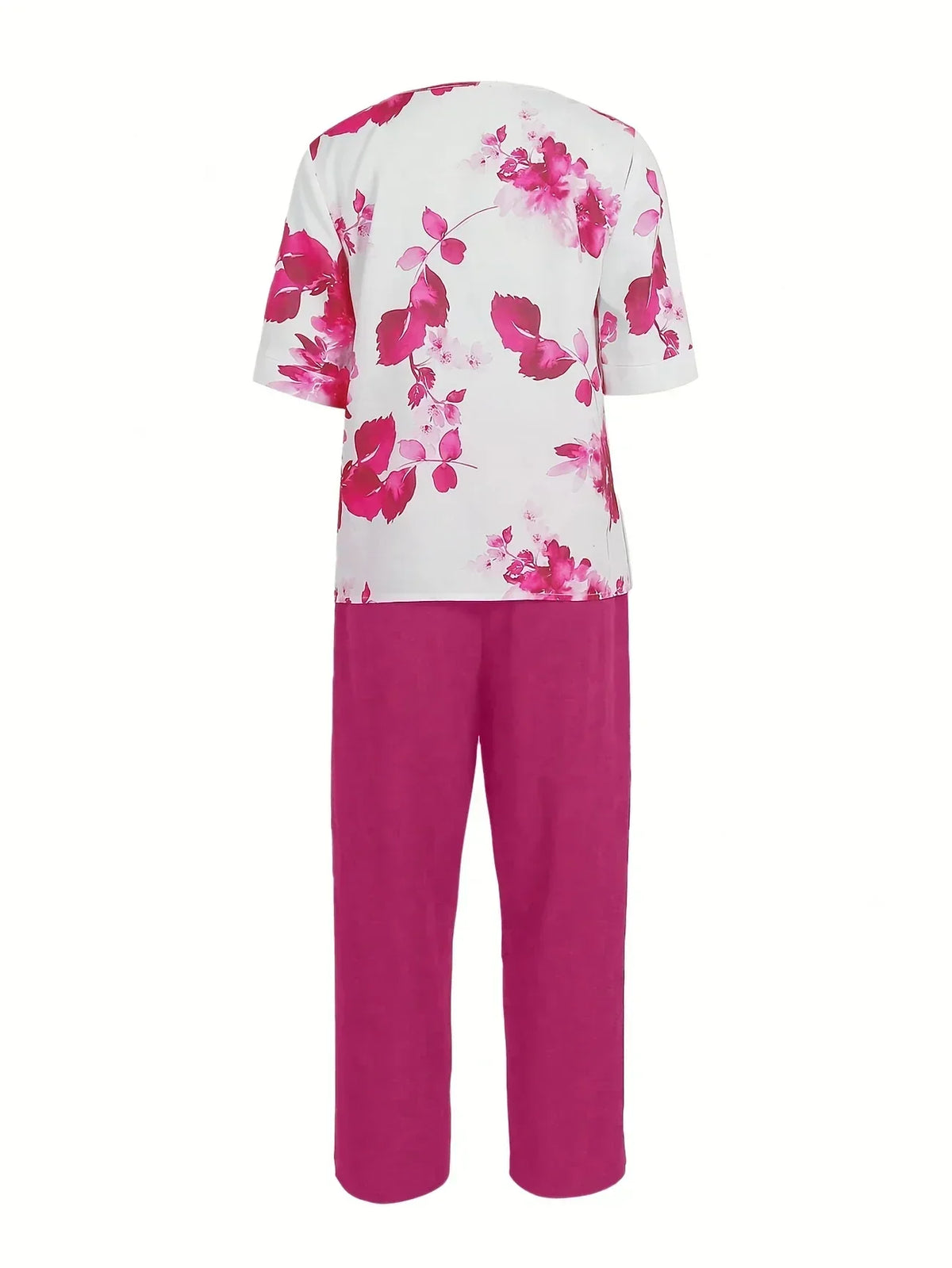 Chill Mode Co-Ord Set Half Sleeve T-shirt & Straight Leg Pant